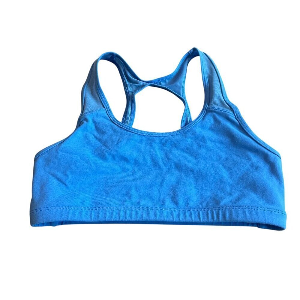 Uniquely Lorna Jane Blue Sports Bra Activewear Athleisure Size Medium Women's